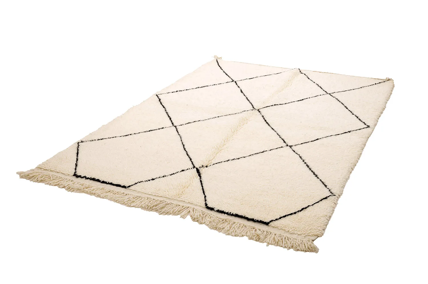 Koberec Kilim Marocký Beni Ourain 150 x 225 cm
