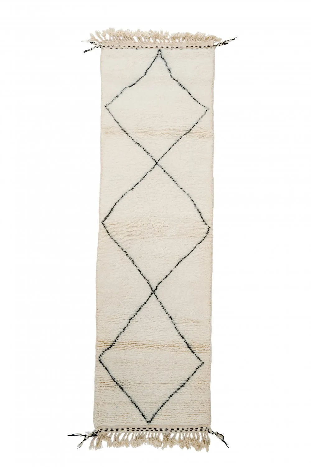 Marocký kilim Beni Ourain 240 x 90 cm