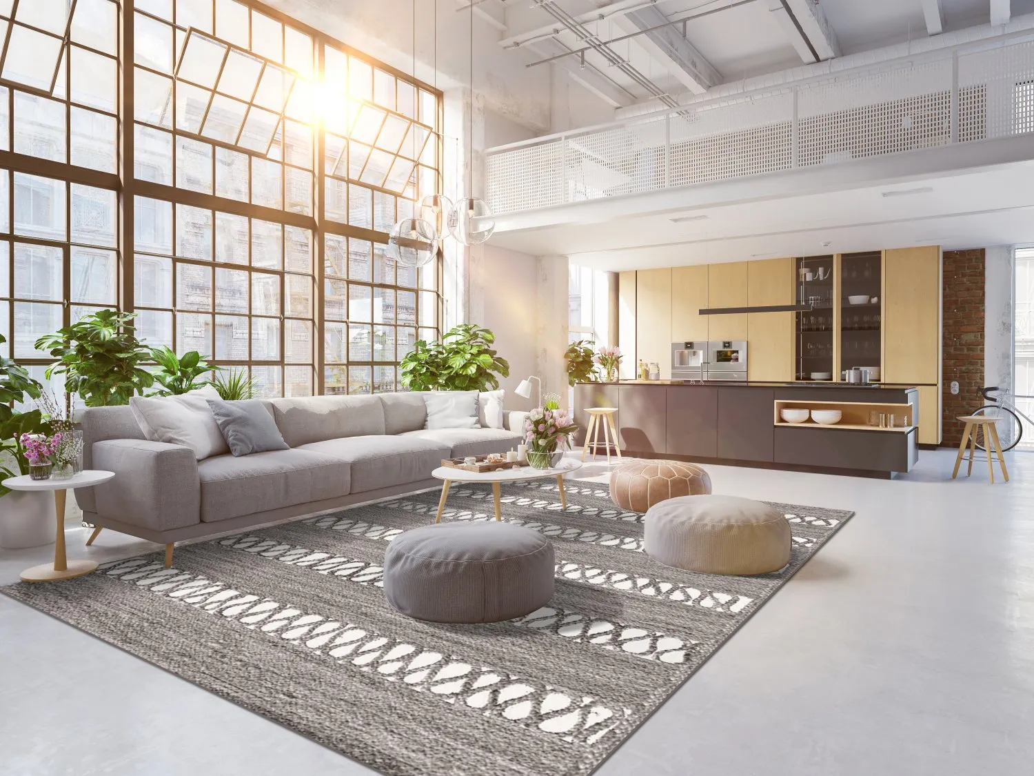 Koberec Wilton - Levie (šedý)