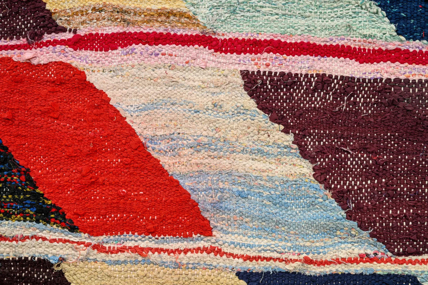 Koberec Berbere Marocký Boucherouite 145 x 280 cm