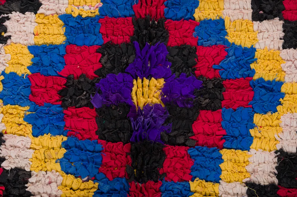 Koberec Berbere Marocký Boucherouite 310 x 145 cm