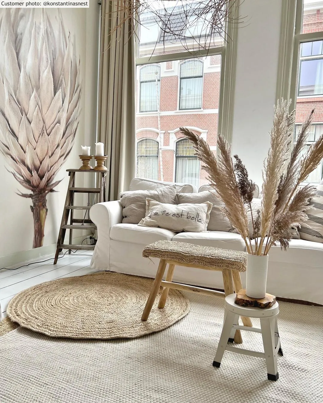 Vlnený koberec - Coastal (krémový)