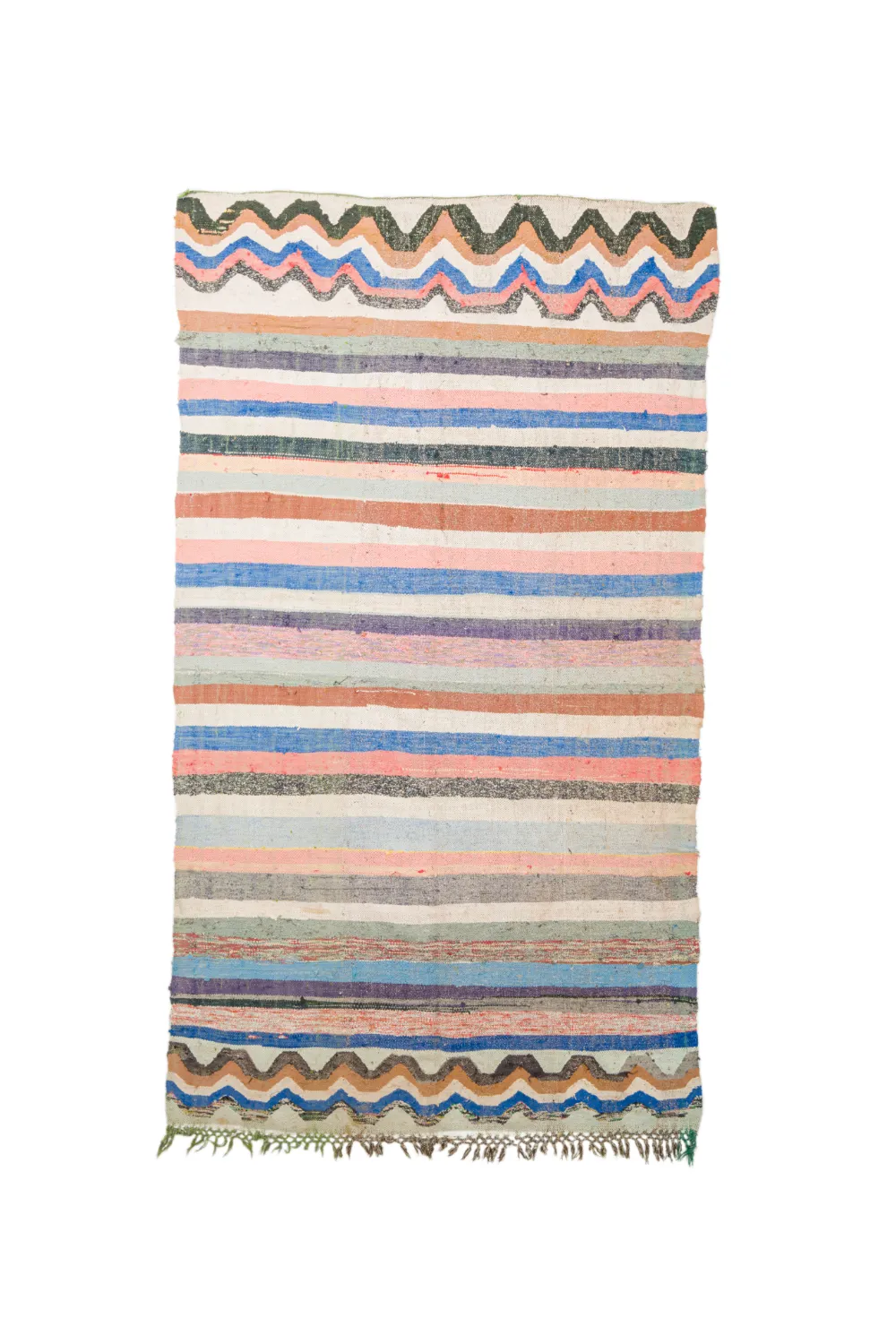 Koberec Berbere Marocký Boucherouite 150 x 275 cm