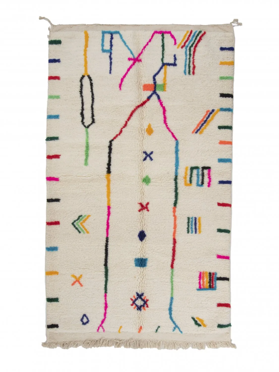 Kilimová rohož Marocký Azilal 260 x 150 cm