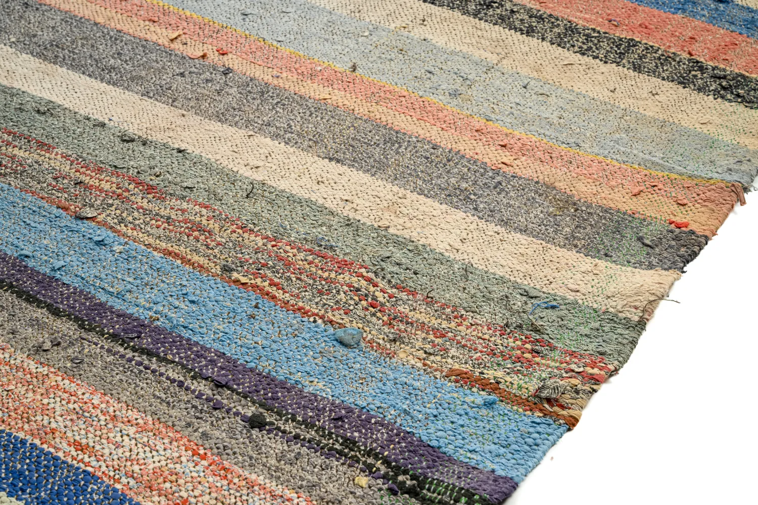 Koberec Berbere Marocký Boucherouite 150 x 275 cm