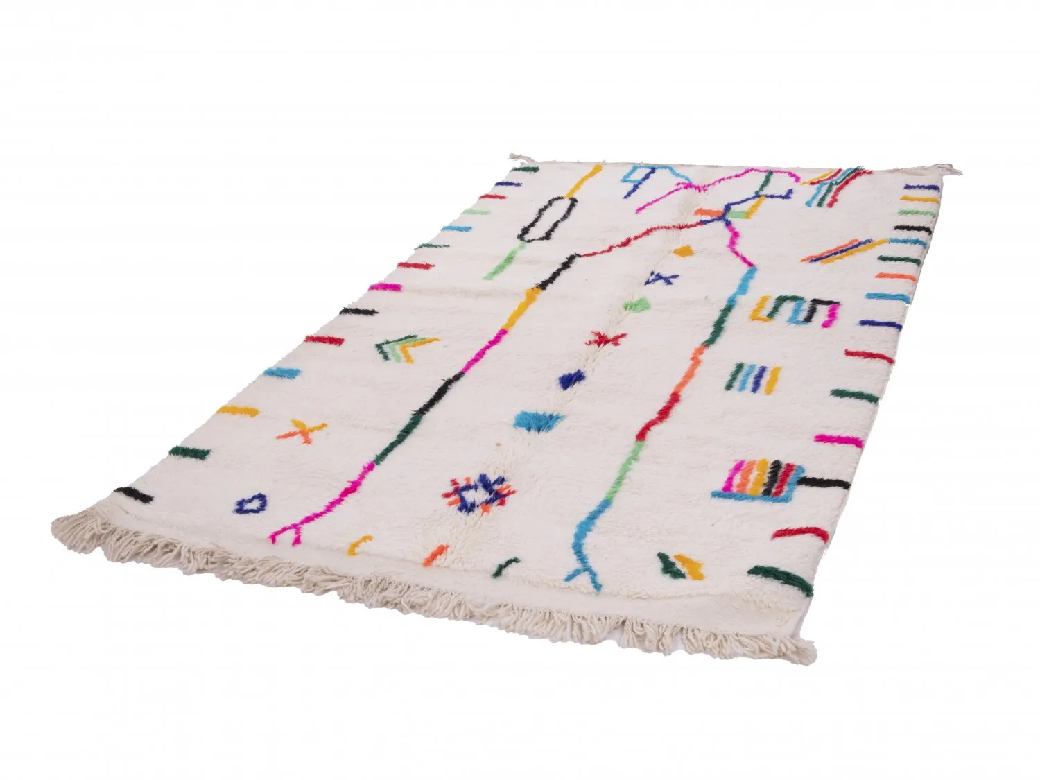 Kilimová rohož Marocký Azilal 260 x 150 cm