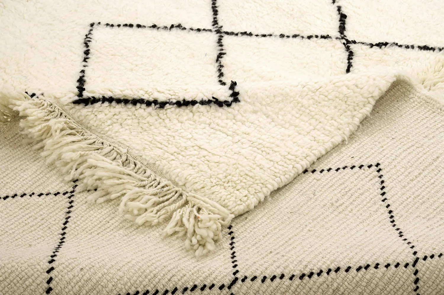 Koberec Kilim Marocký Beni Ourain 170 x 260 cm