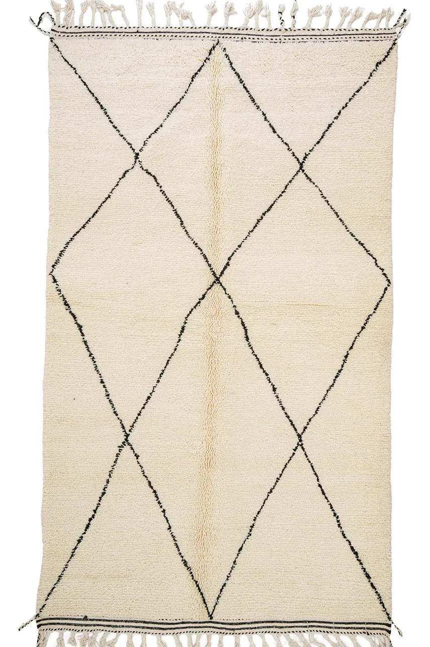Koberec Kilim Marocký Beni Ourain 155 x 270 cm