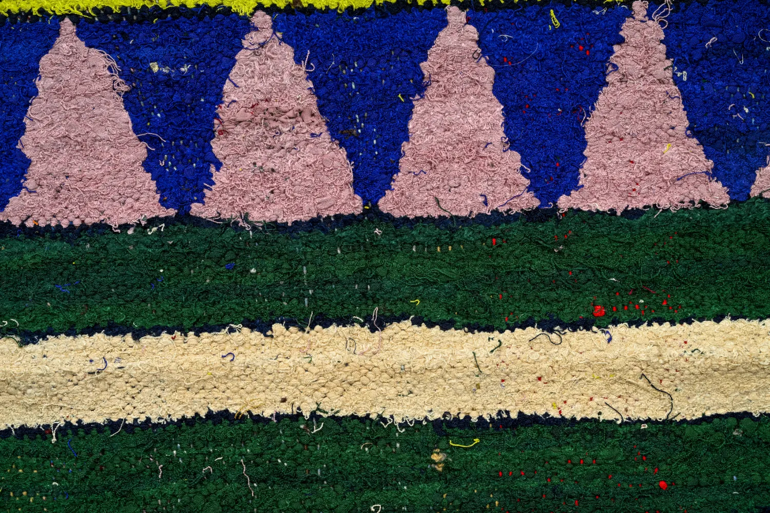 Koberec Berbere Marocký Boucherouite 170 x 255 cm