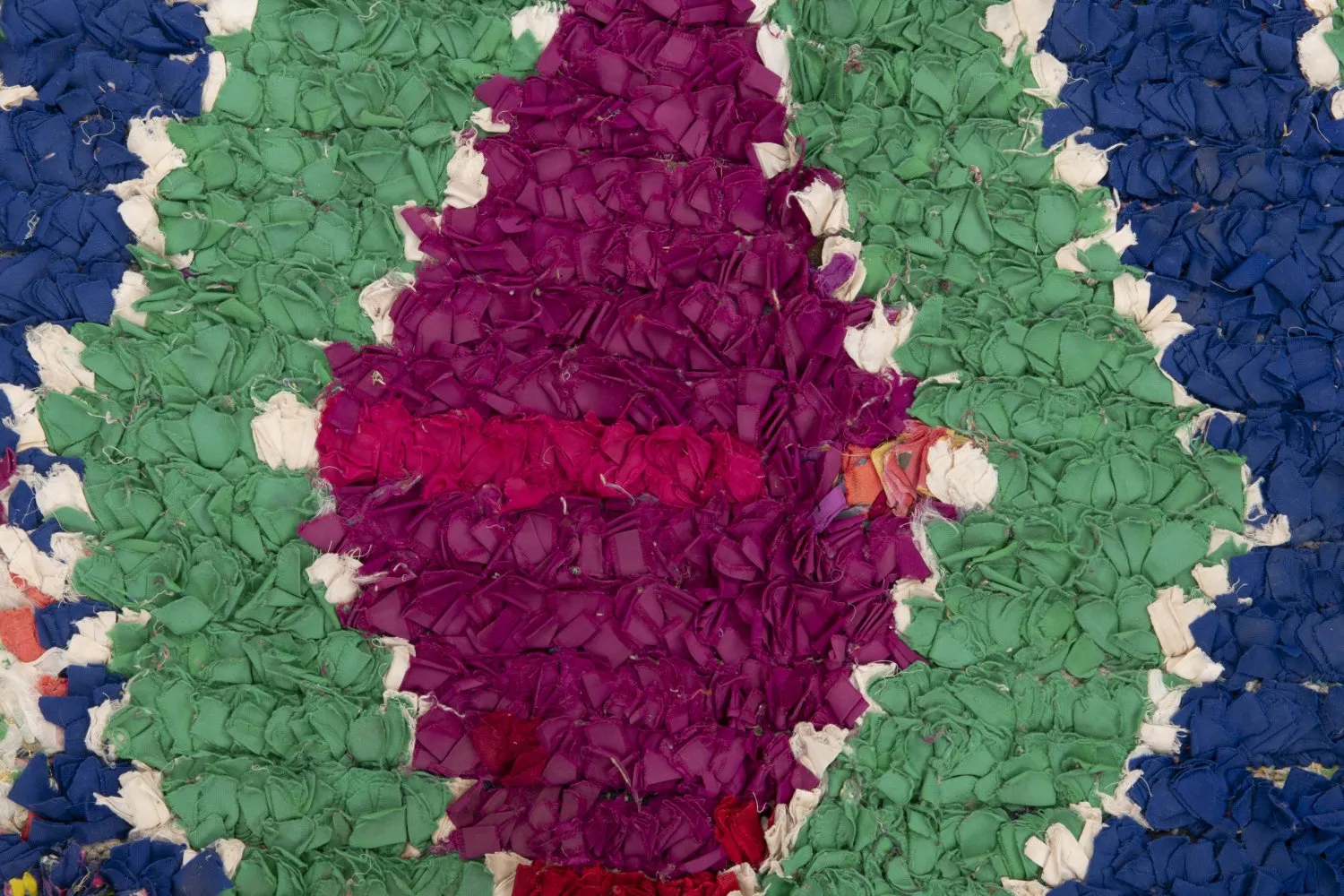 Marockansk Boucherouite-matta 295 x 150 cm