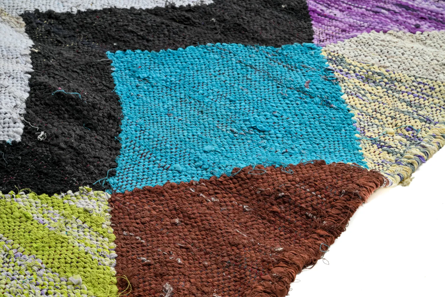 Koberec Berbere Marocký Boucherouite 155 x 290 cm