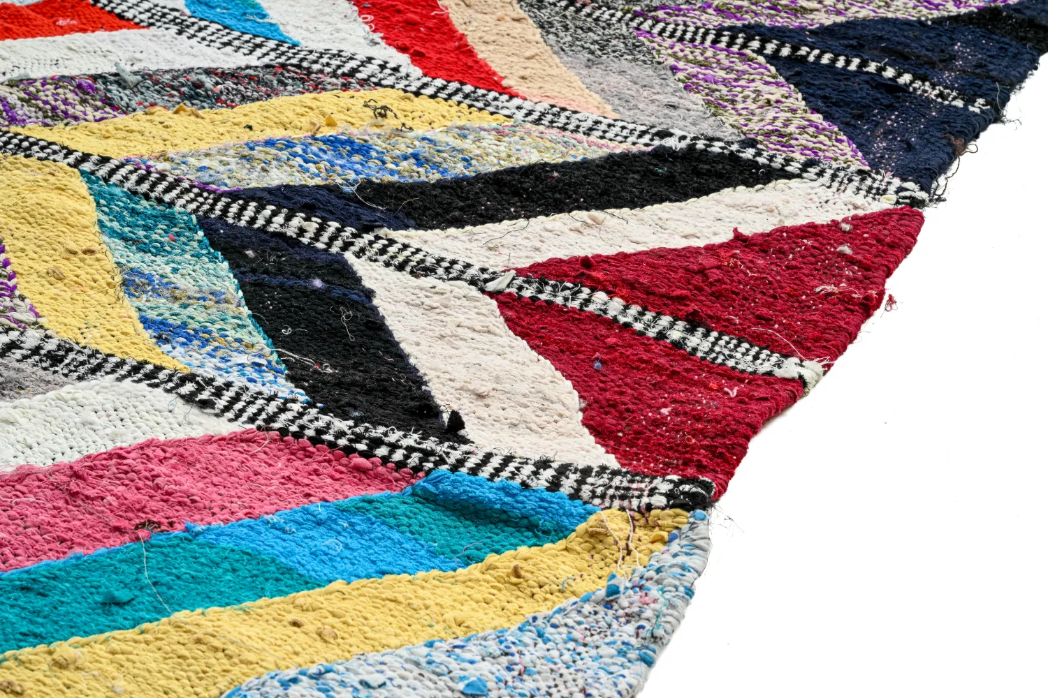 Koberec Berbere Marocký Boucherouite 150 x 320 cm