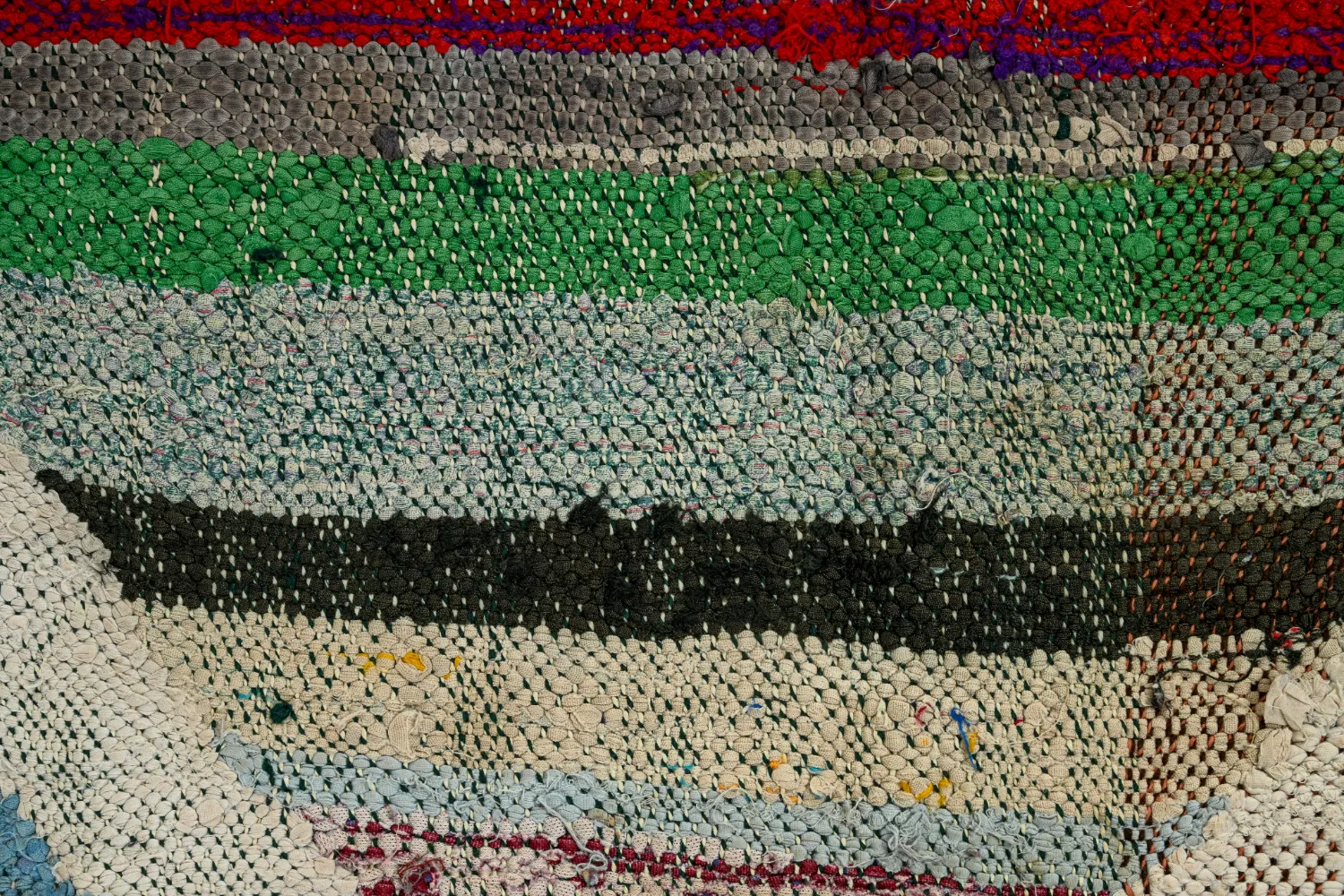 Berberská rohož Marocký Boucherouite 145 x 295 cm