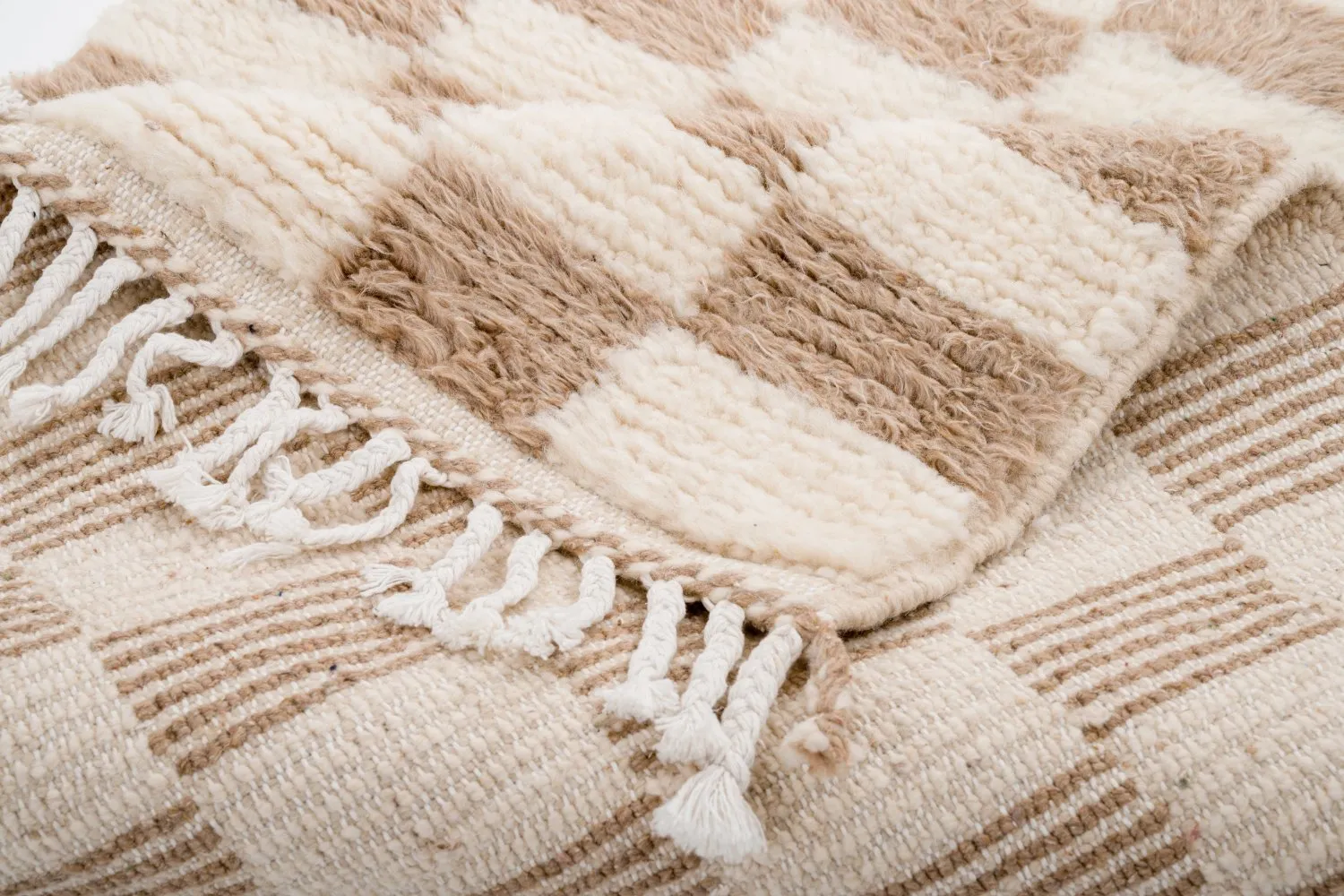 Marocký kilim Beni Ourain 285 x 85 cm