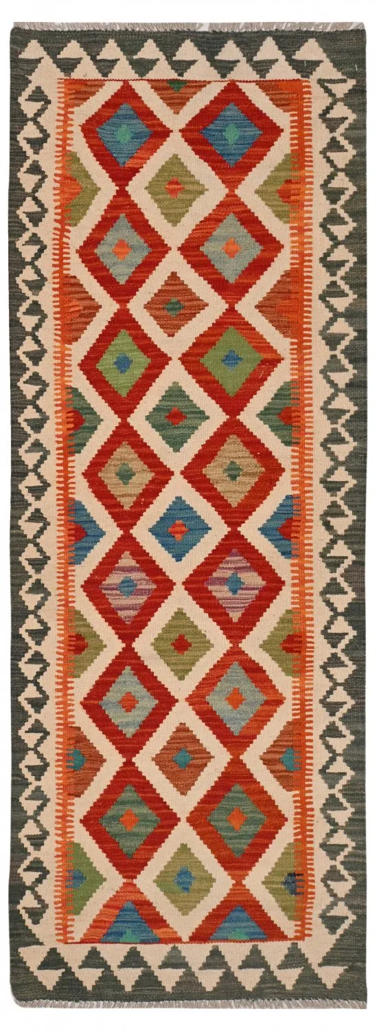 Orientalisk kelimmatta 199 x 74 cm