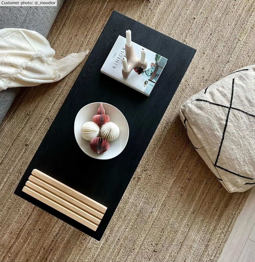 Jutový koberec - Pletenina (juta)