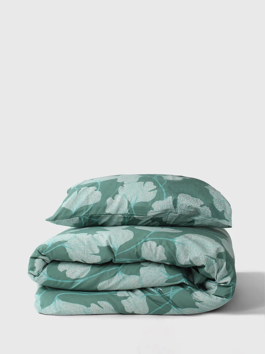 Súprava obliečky na prikrývku - Apríl (tmavozelená)