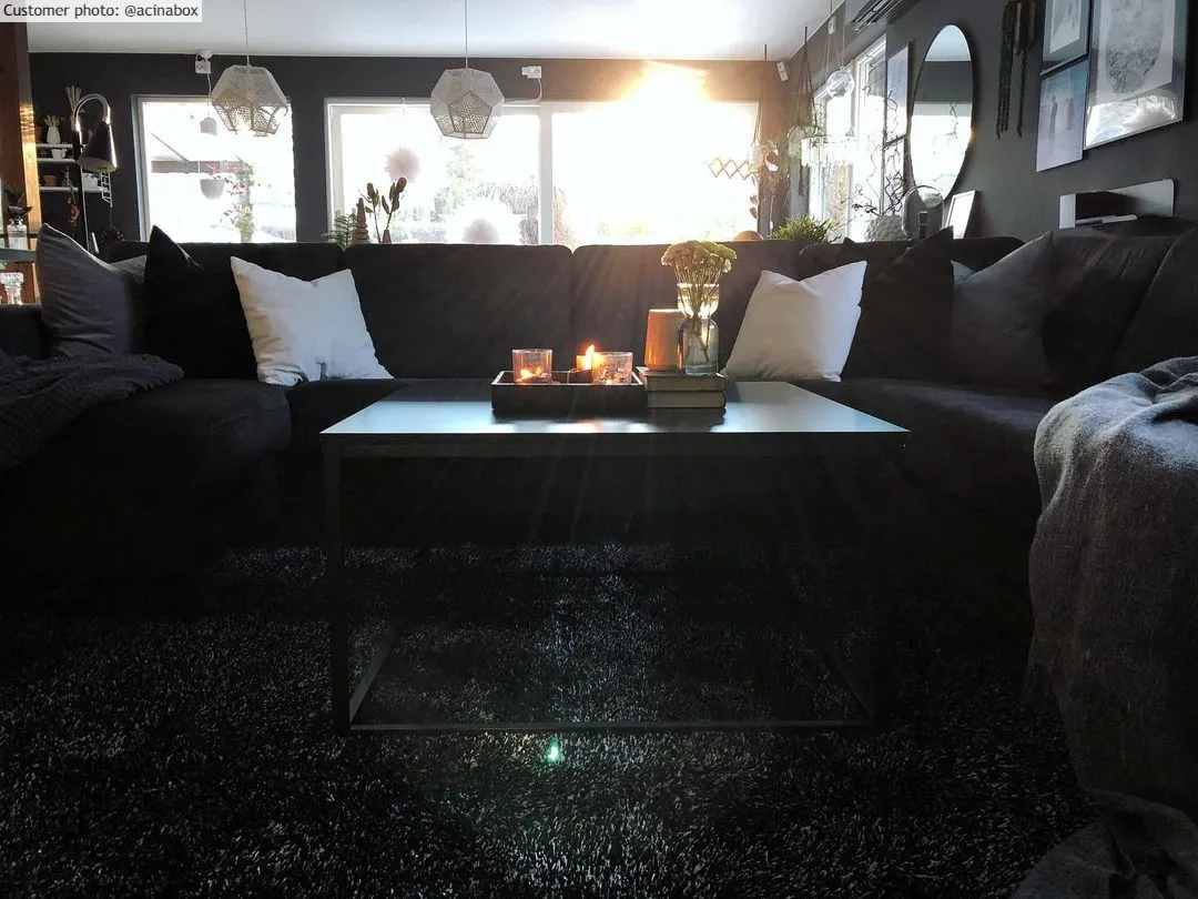 Koberce s dlhým vlasom - Cosy (antracit)