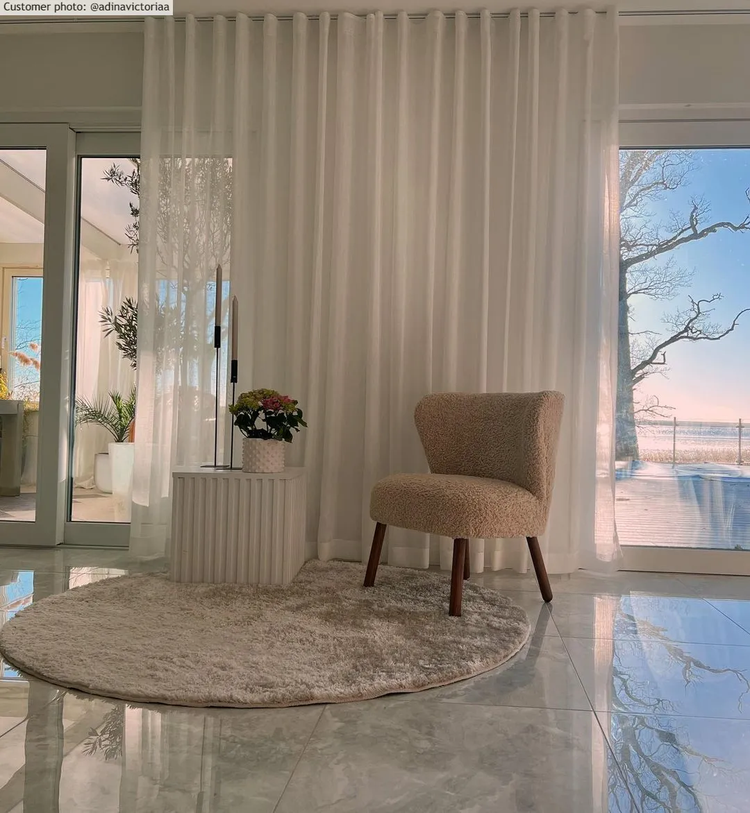 Kruhové koberce - Cosy (béžový)