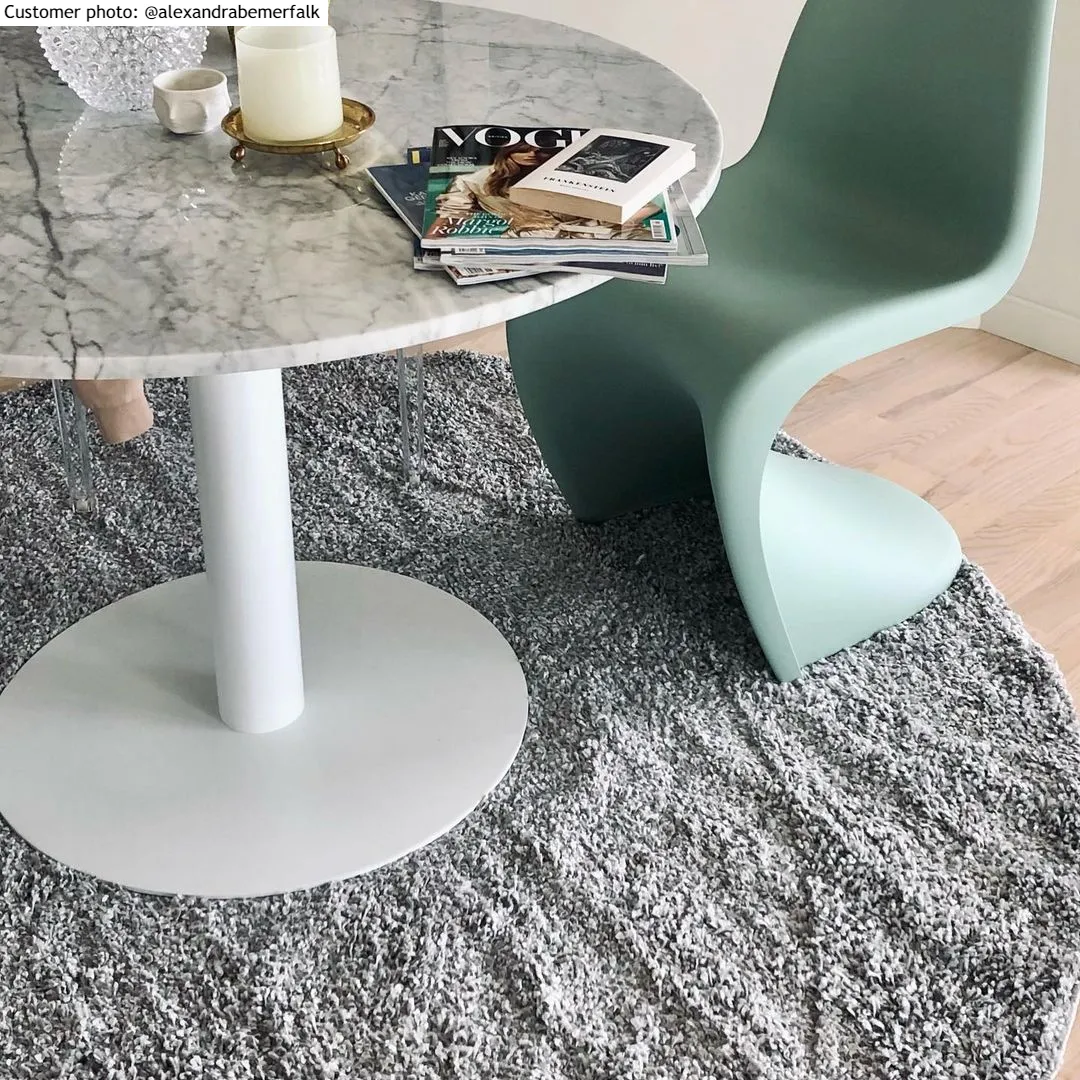 Kruhový koberec - Orkney (šedý)