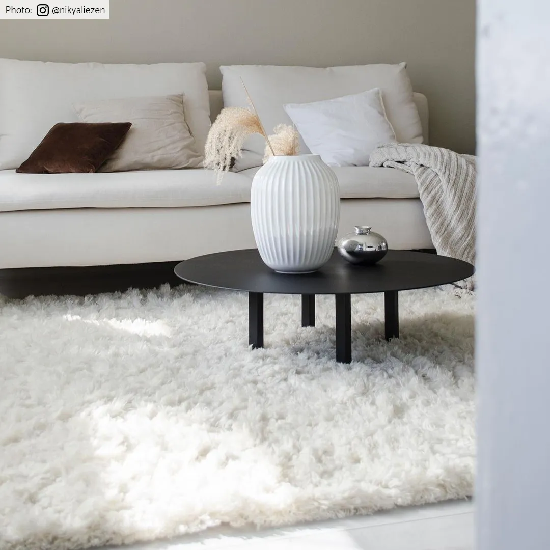 Vlněný koberec - Aliste Wool Shaggy (sněhově bílá)