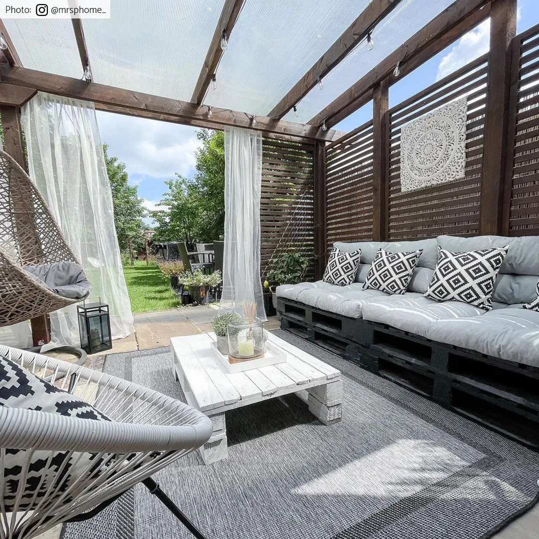 Koberec na interiér a exteriér - Alta (antracitový)