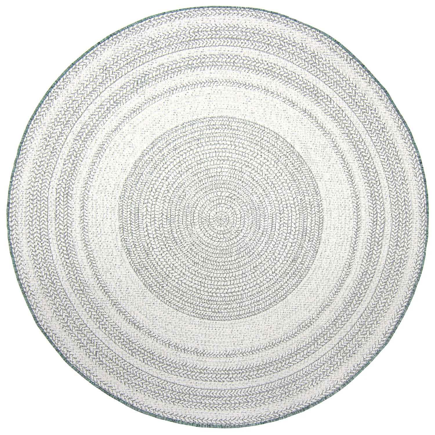 Kruhový koberec - Indoor/Outdoor Angus (zelený)