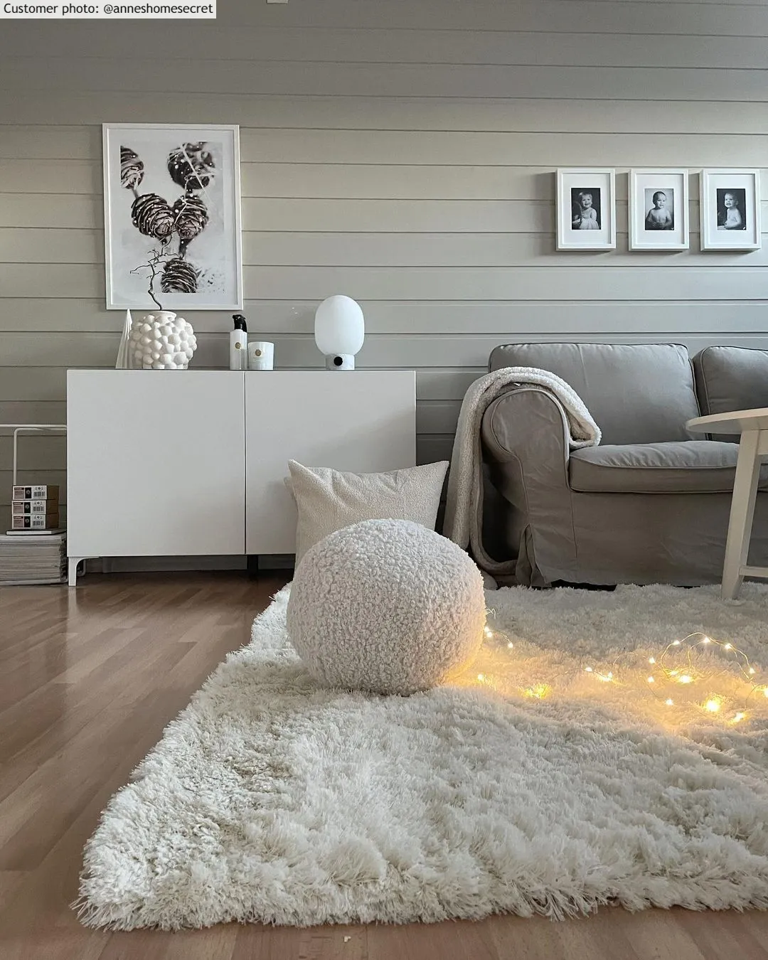 Koberce s dlhým vlasom - Kanvas (biela)