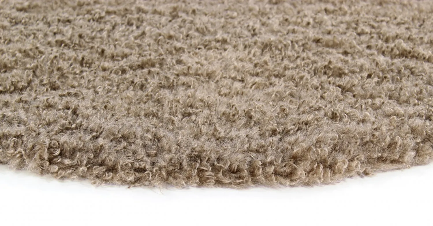 Kruhové koberce - Antuco (hnedá)