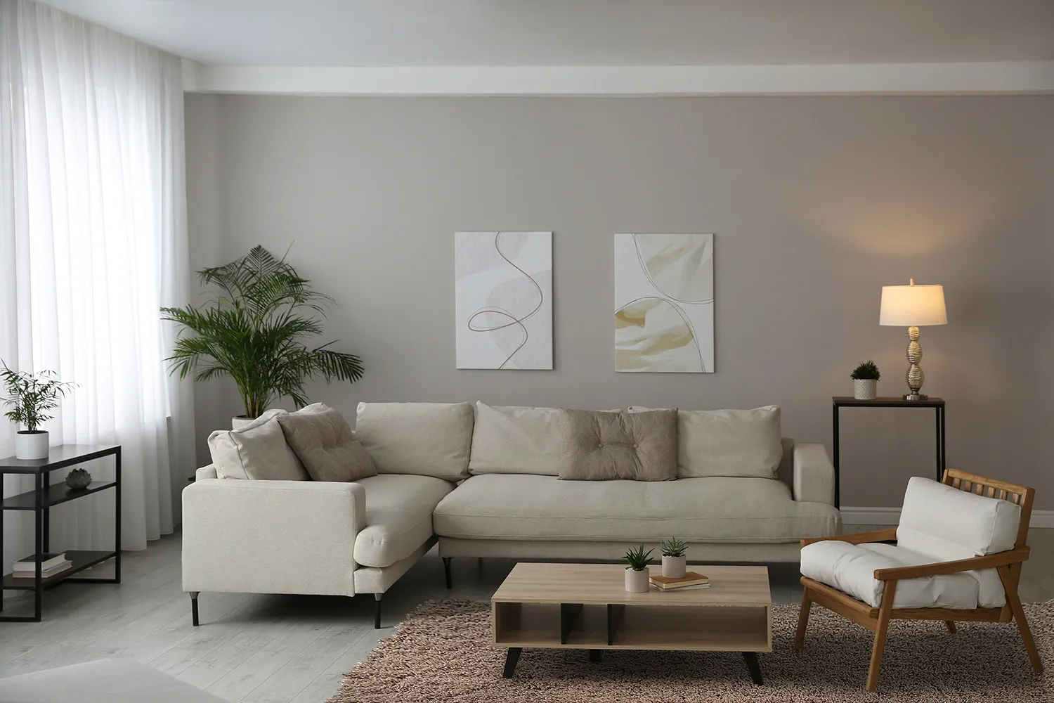 Koberce s dlhým vlasom - Antuco (hnedá)