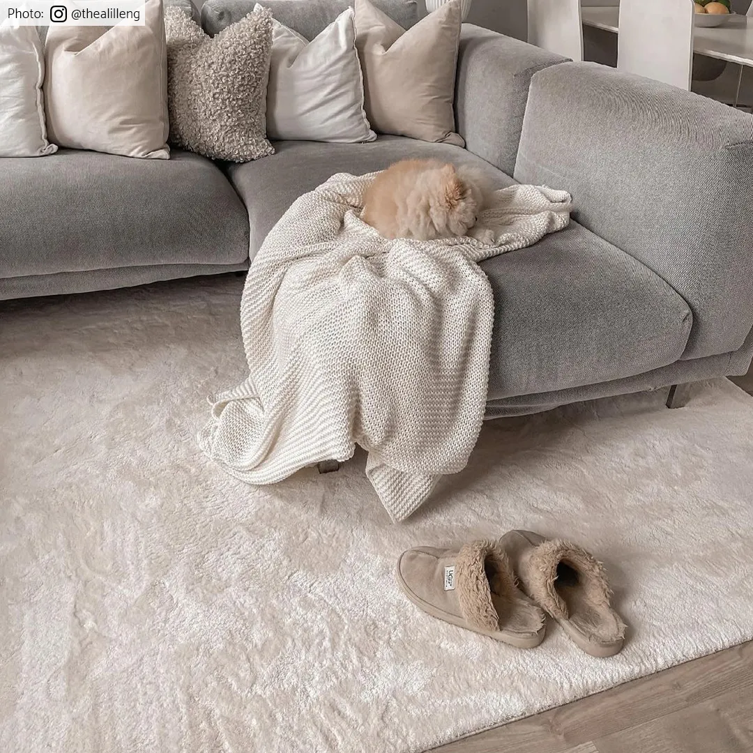 Koberce s dlhým vlasom - Aranga Super Soft Fur (béžová)