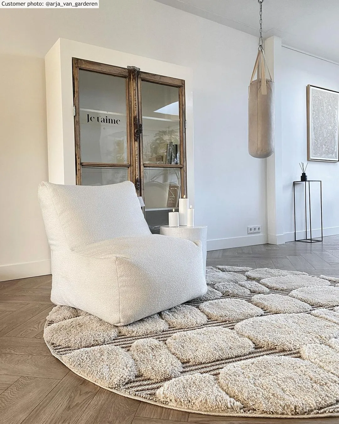 Kruhové koberce - Fondi (šedý)