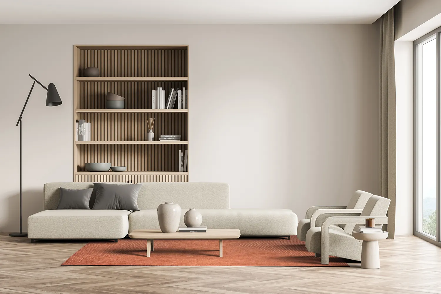 Koberec pre interiér a exteriér - Arlo (oranžový)