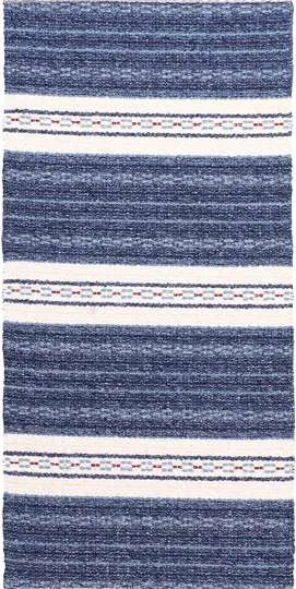 Plastové a vláknové koberce - Horredsmattan Asta Mix (modrá)