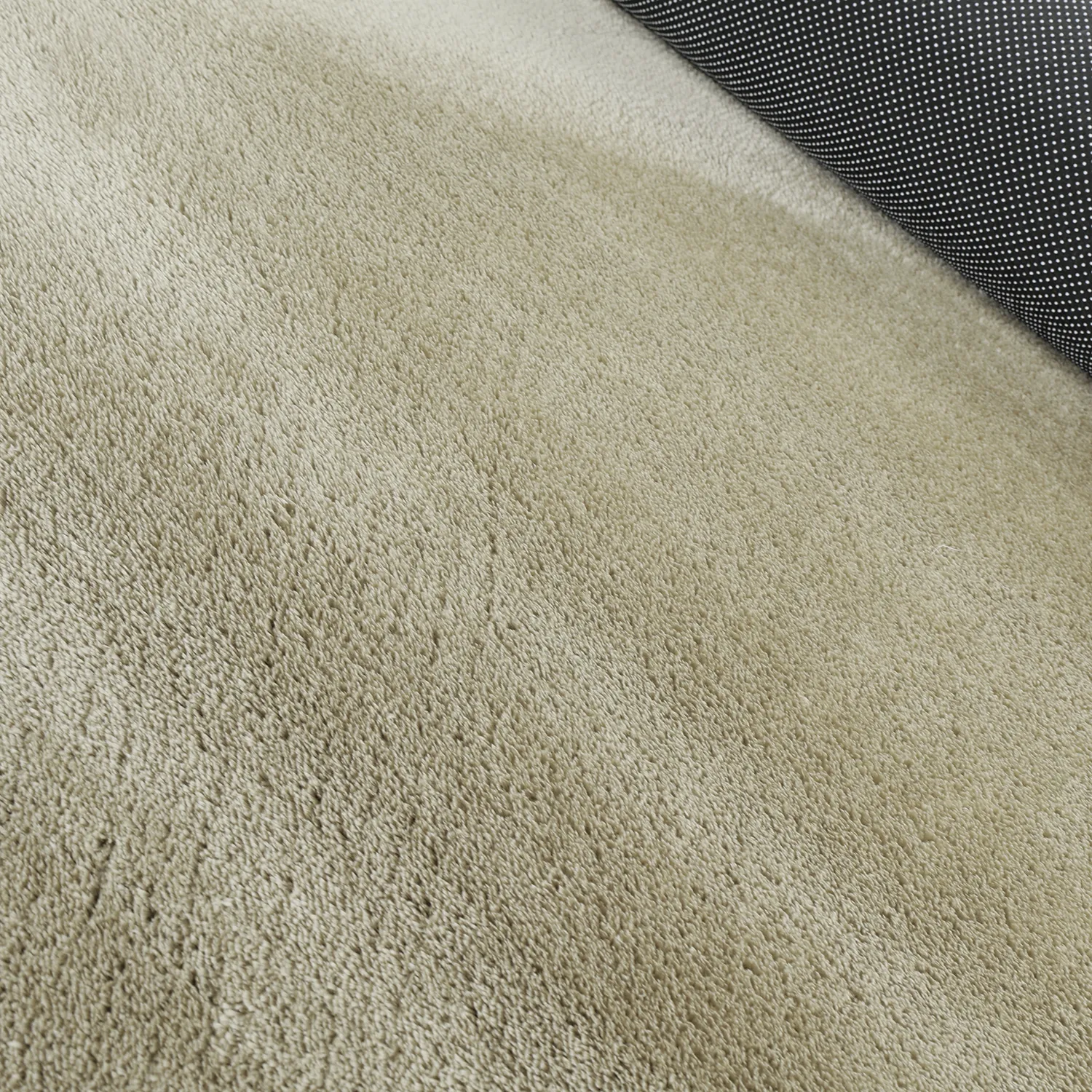 Asymmetrisk Vågig Ryamatta - Aranga Super Soft Fur (ljusgrön)