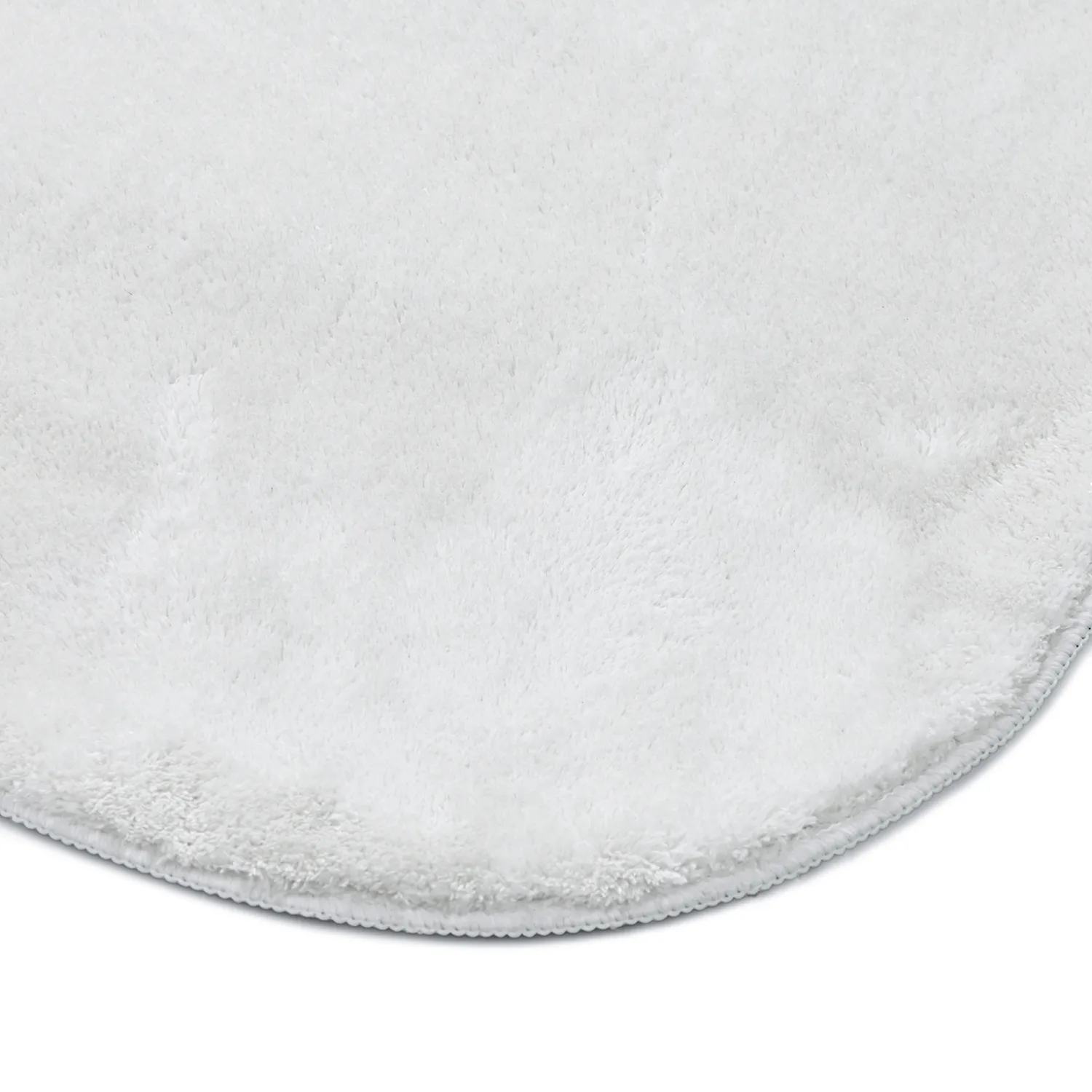 Asymmetrisk Vågig Ryamatta - Aranga Super Soft Fur (vit)