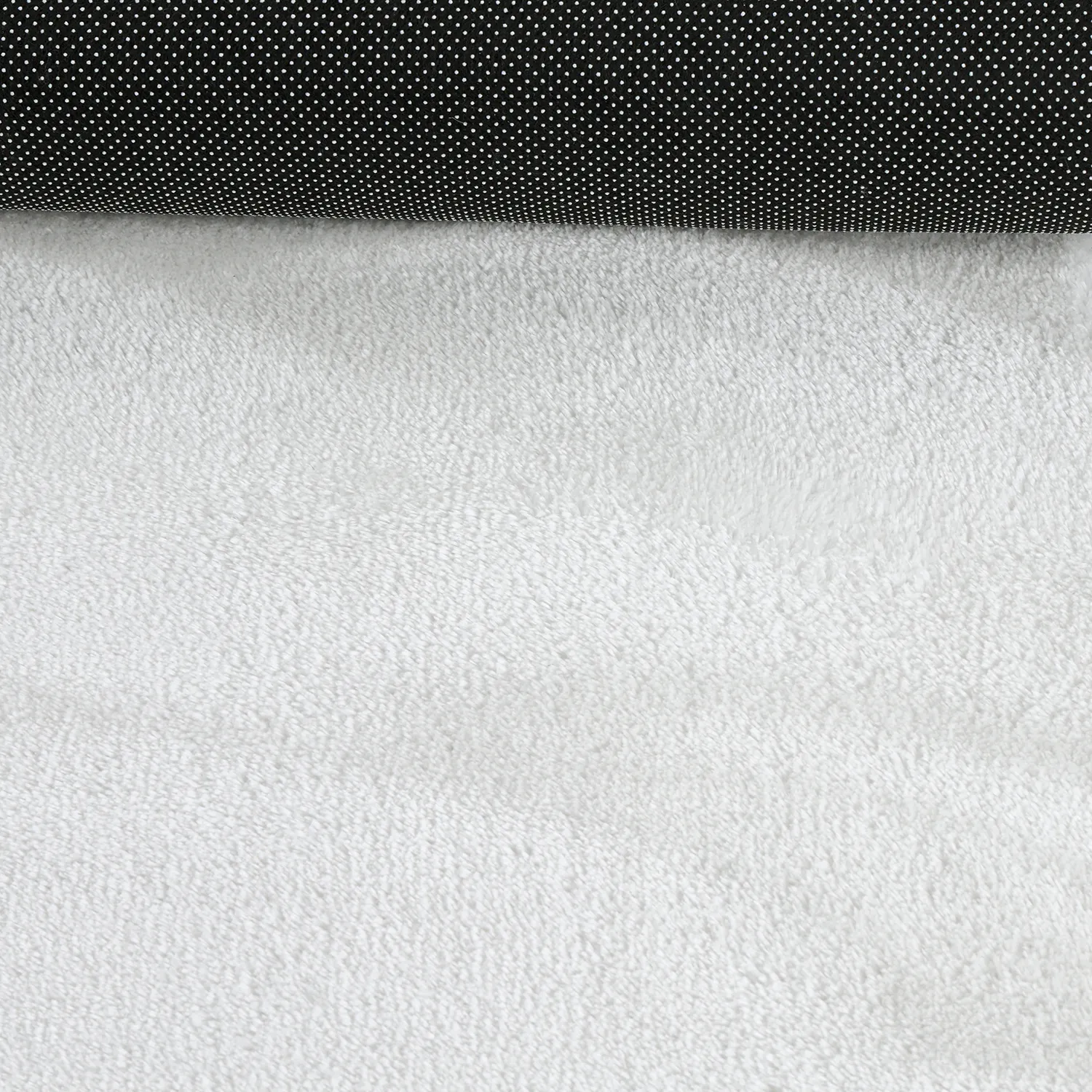 Asymmetrisk Vågig Ryamatta - Aranga Super Soft Fur (vit)