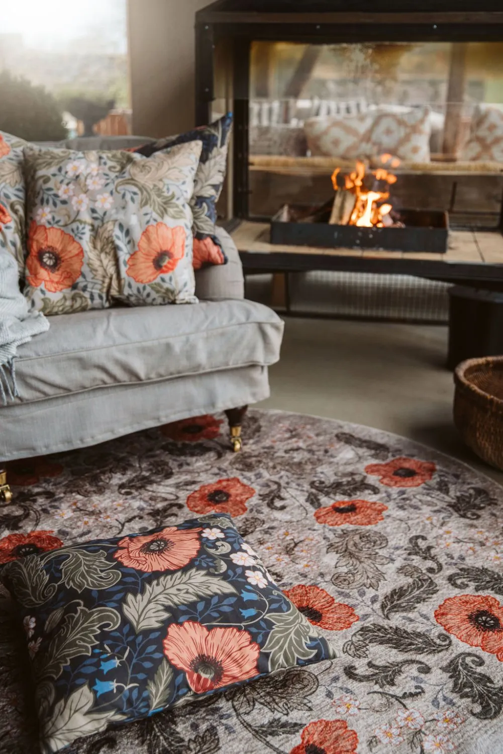 Puzdro na vankúš - Poppy (béžové)