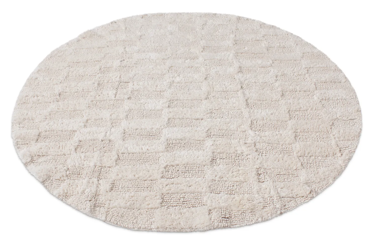 Kúpeľňová rohož okrúhla - Bevin (offwhite)