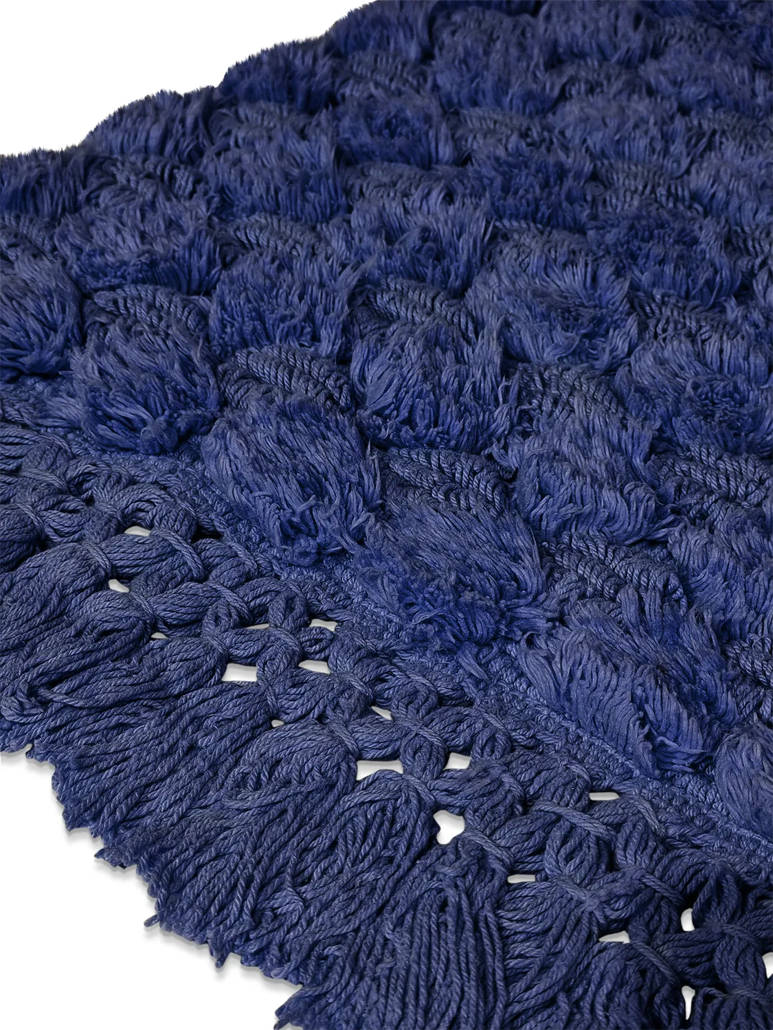 Kúpeľňová predložka - Elvie (modrá)