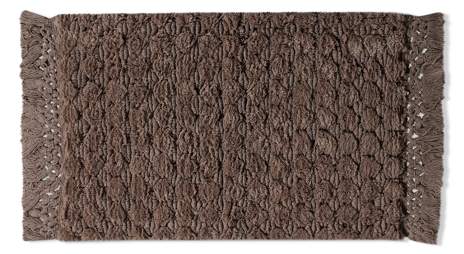 Kúpeľňová predložka - Elvie (hnedá)