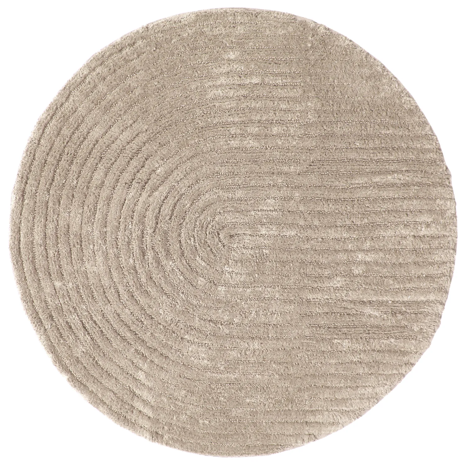 Kúpeľňová rohož okrúhla - Evena (béžová)