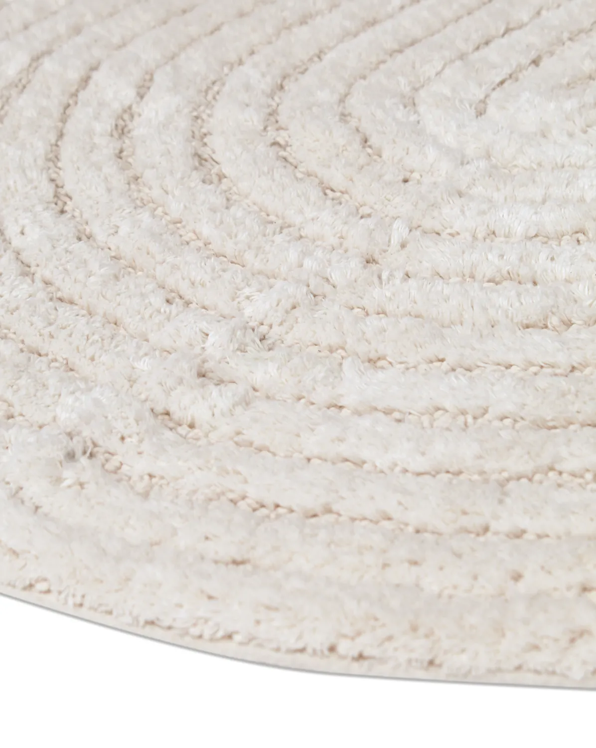 Kúpeľňová rohož okrúhla - Evena (offwhite)