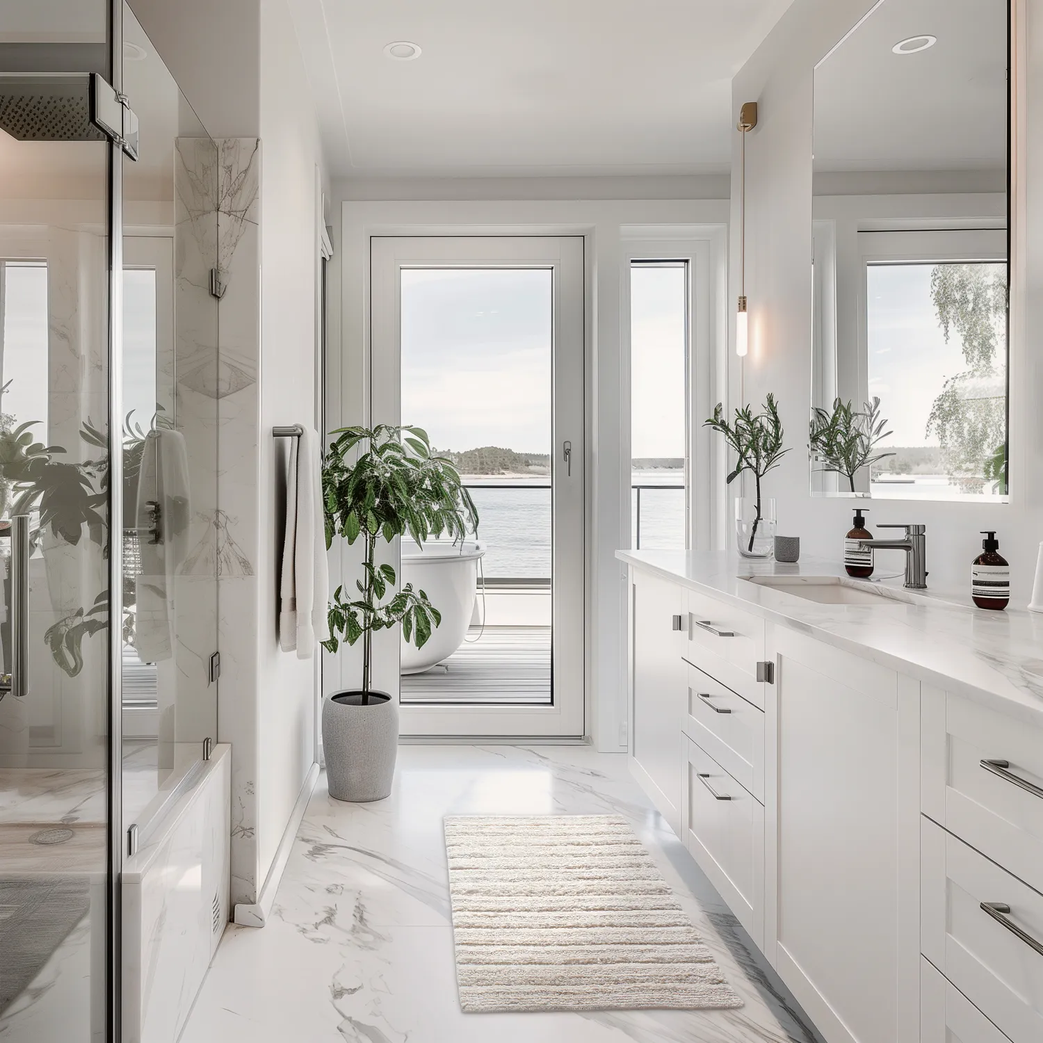 Kúpeľňová predložka - Franny (offwhite)