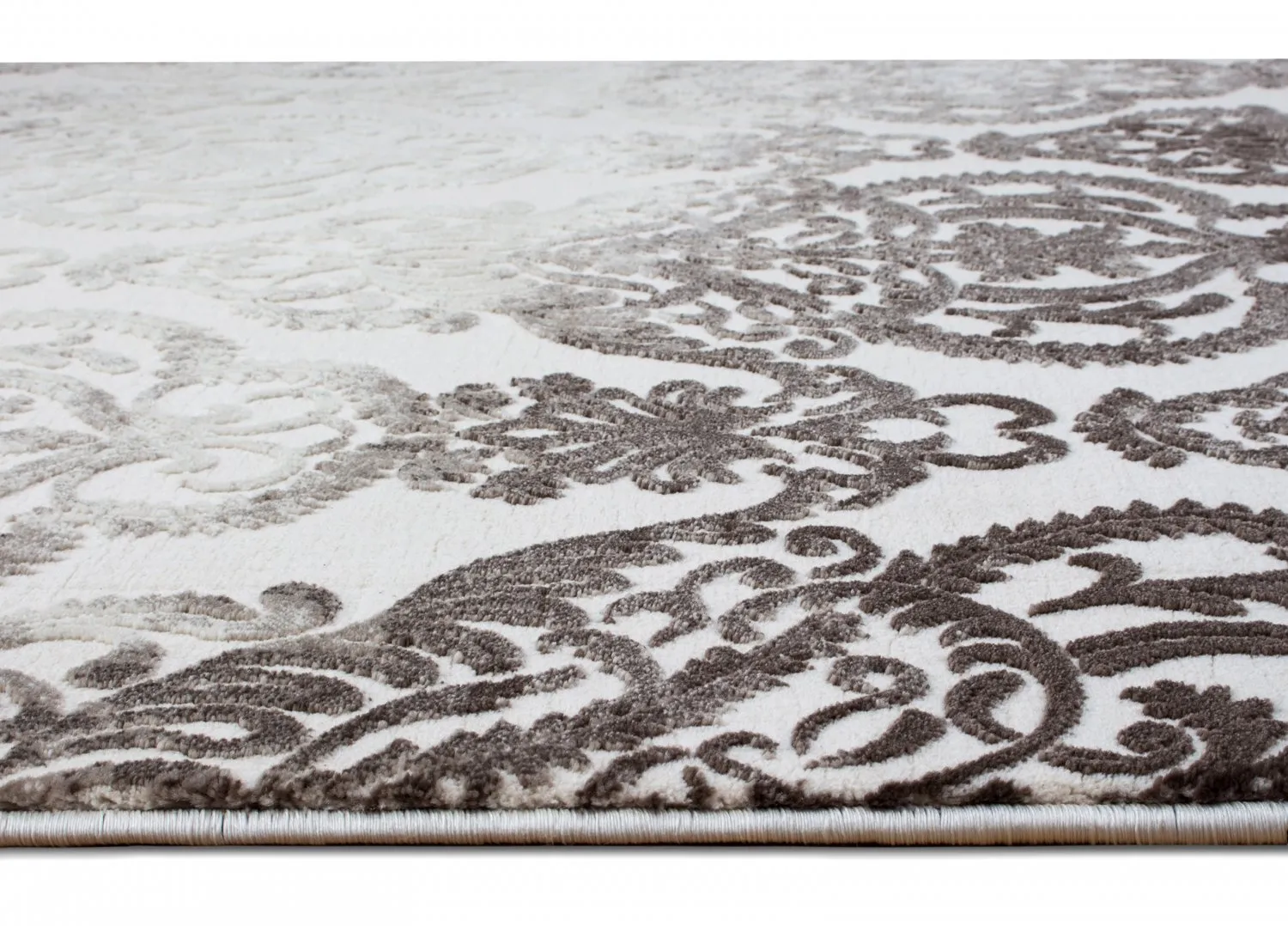 Koberec Wilton - Bari (biela/nougat)