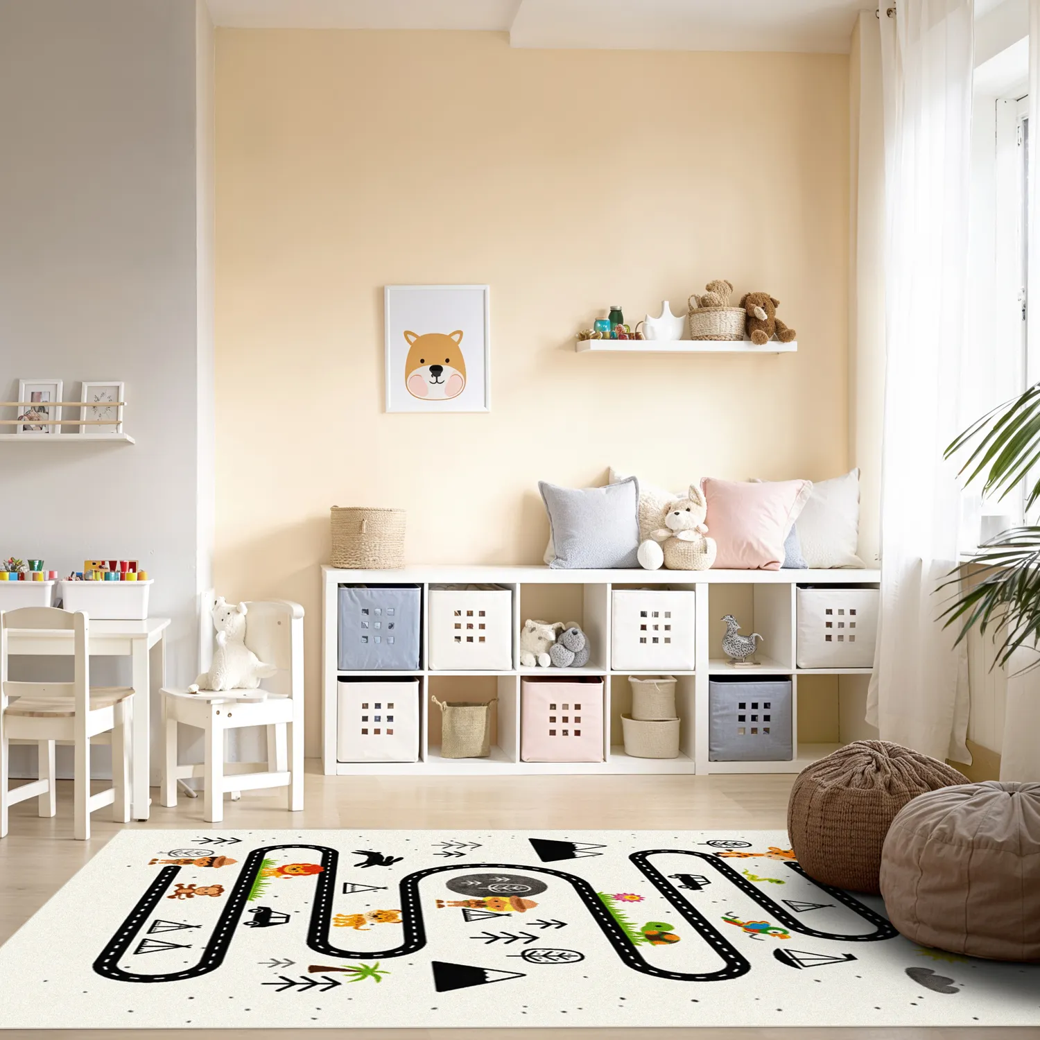 Detský koberec - Safari cesta