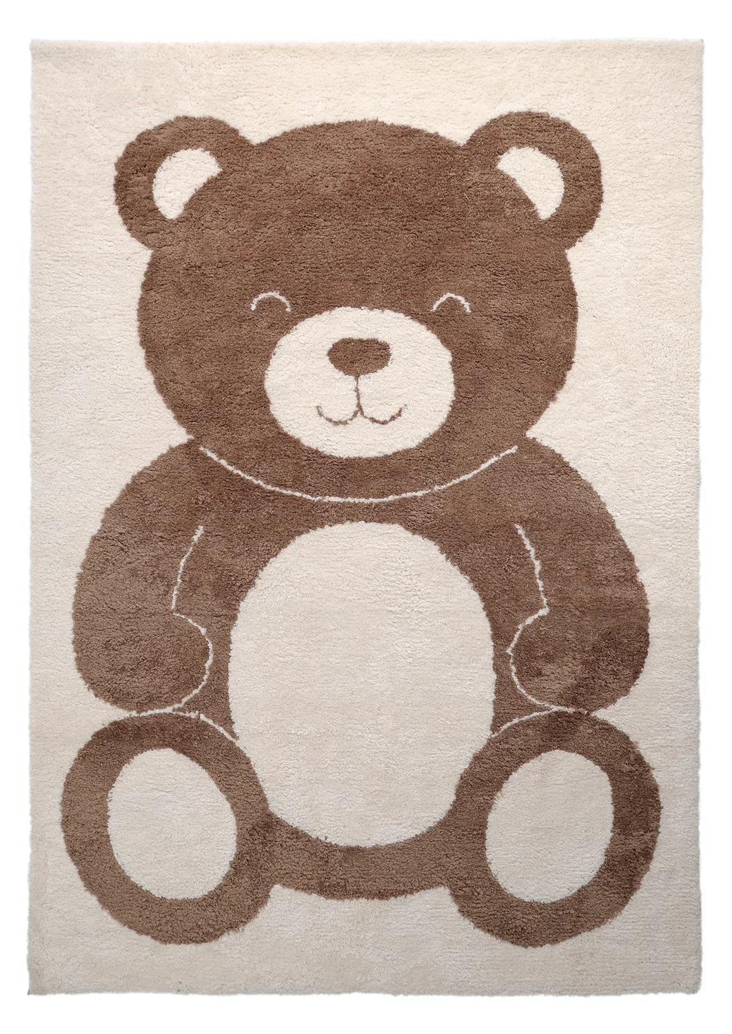 Barnmatta - Soft Teddybear (creme/brun)