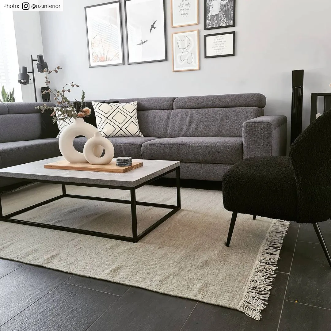 Vlnený koberec - Bibury (béžový)