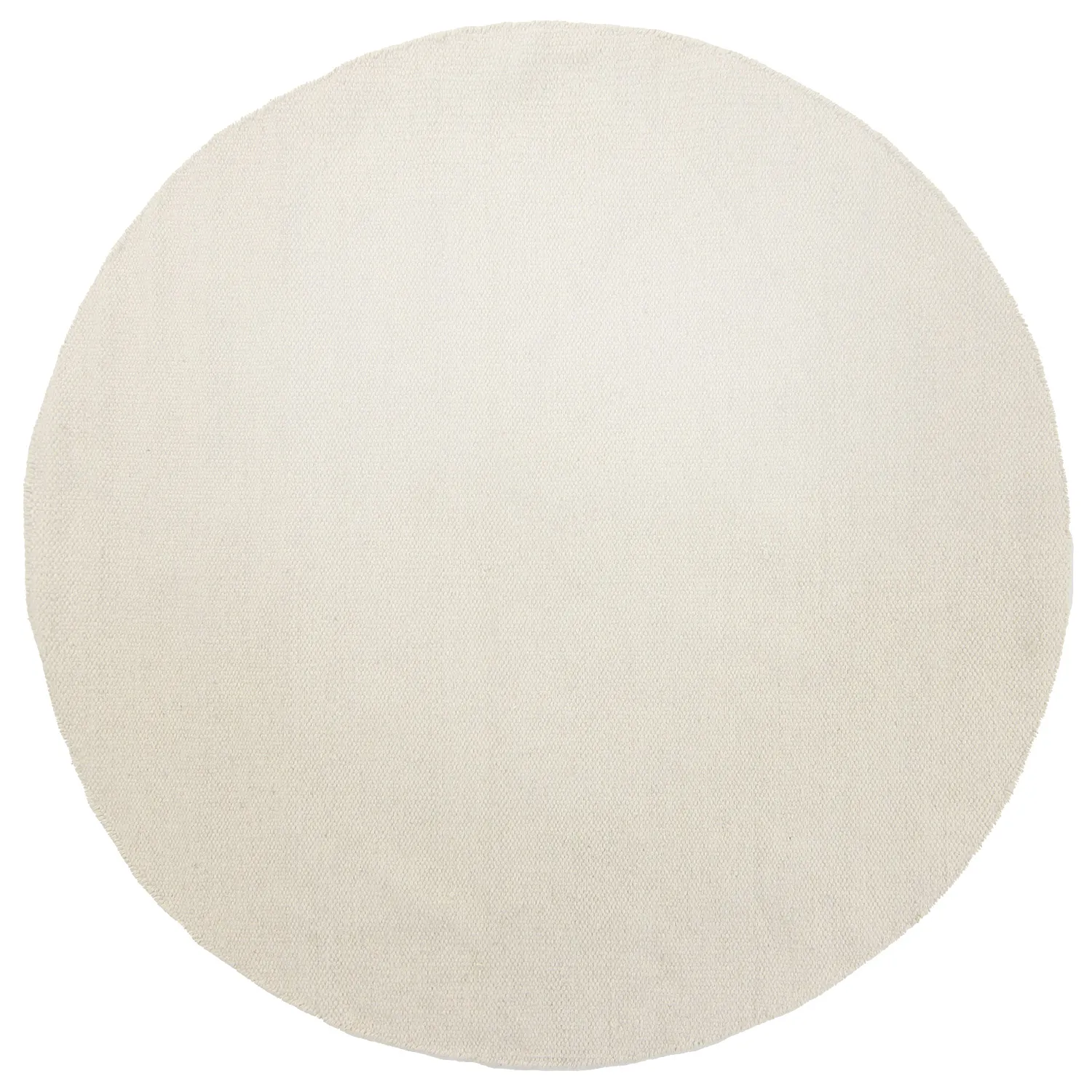 Kruhový koberec - Bibury (krémový)