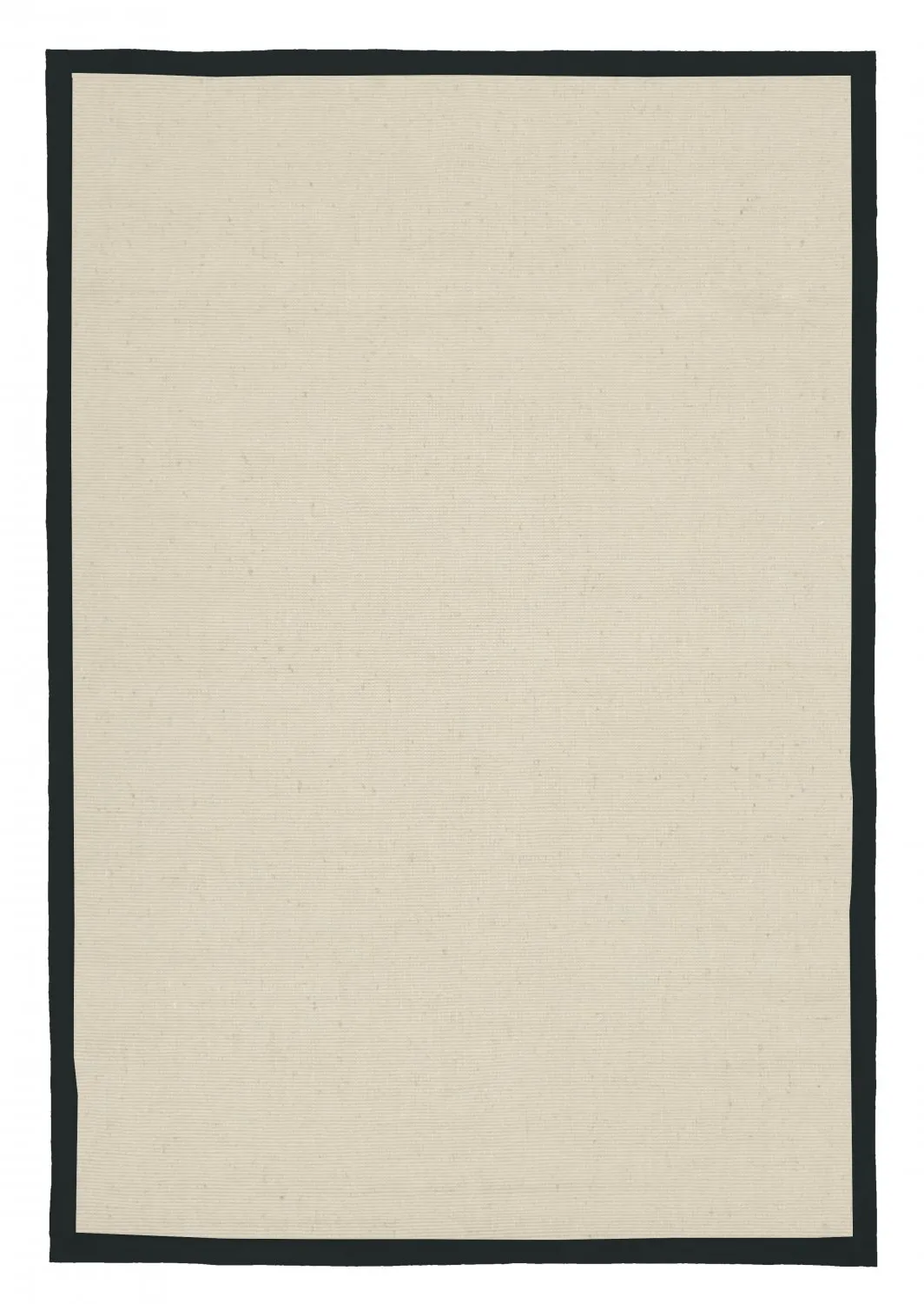 Sisalový koberec - Agave (čierny/offwhite)